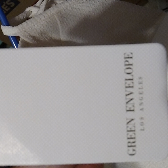 Nwt Cream Green Envelope Dress (S) - Picture 7 of 7